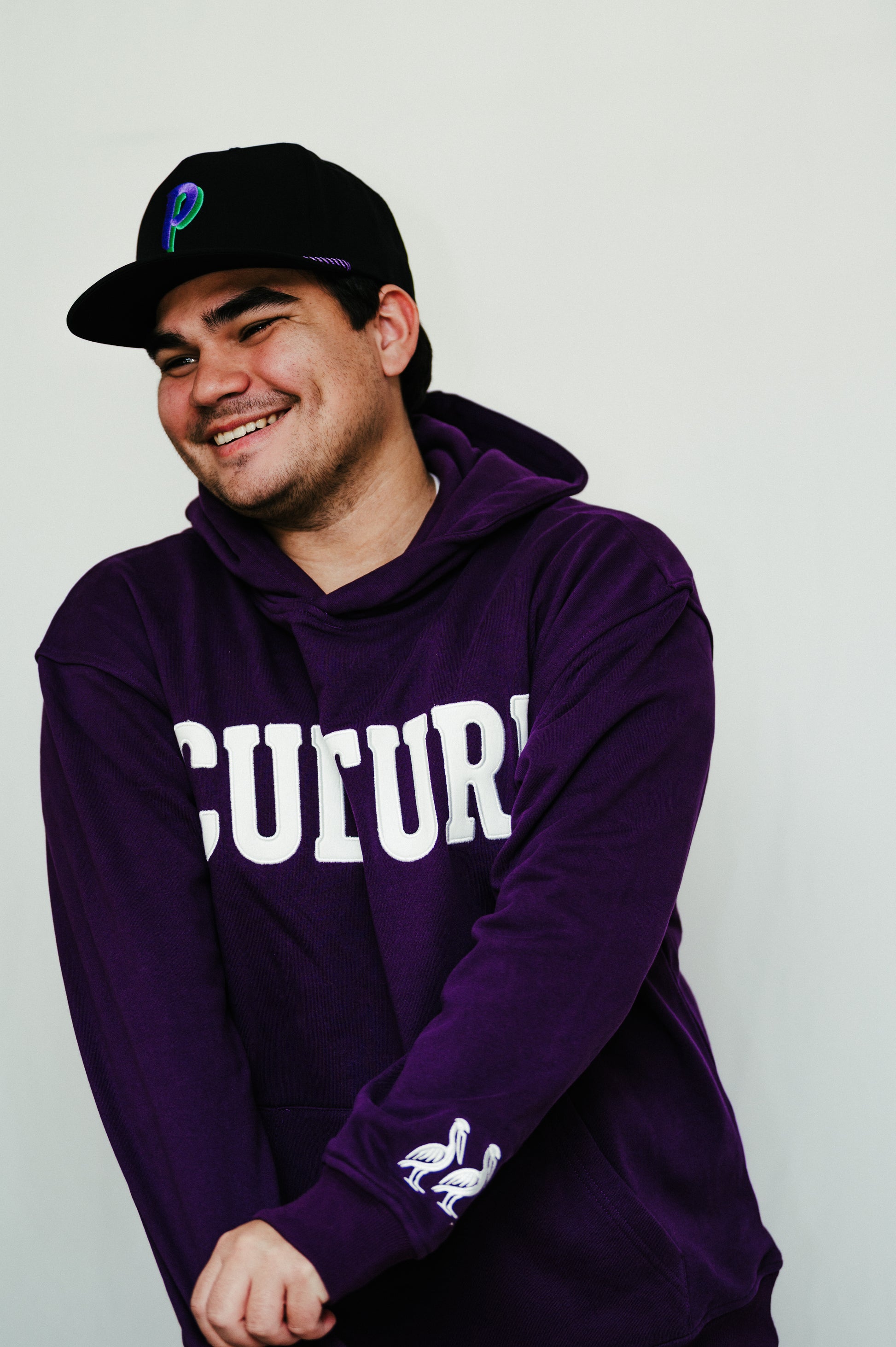 Royal Purple Culture Hoodie