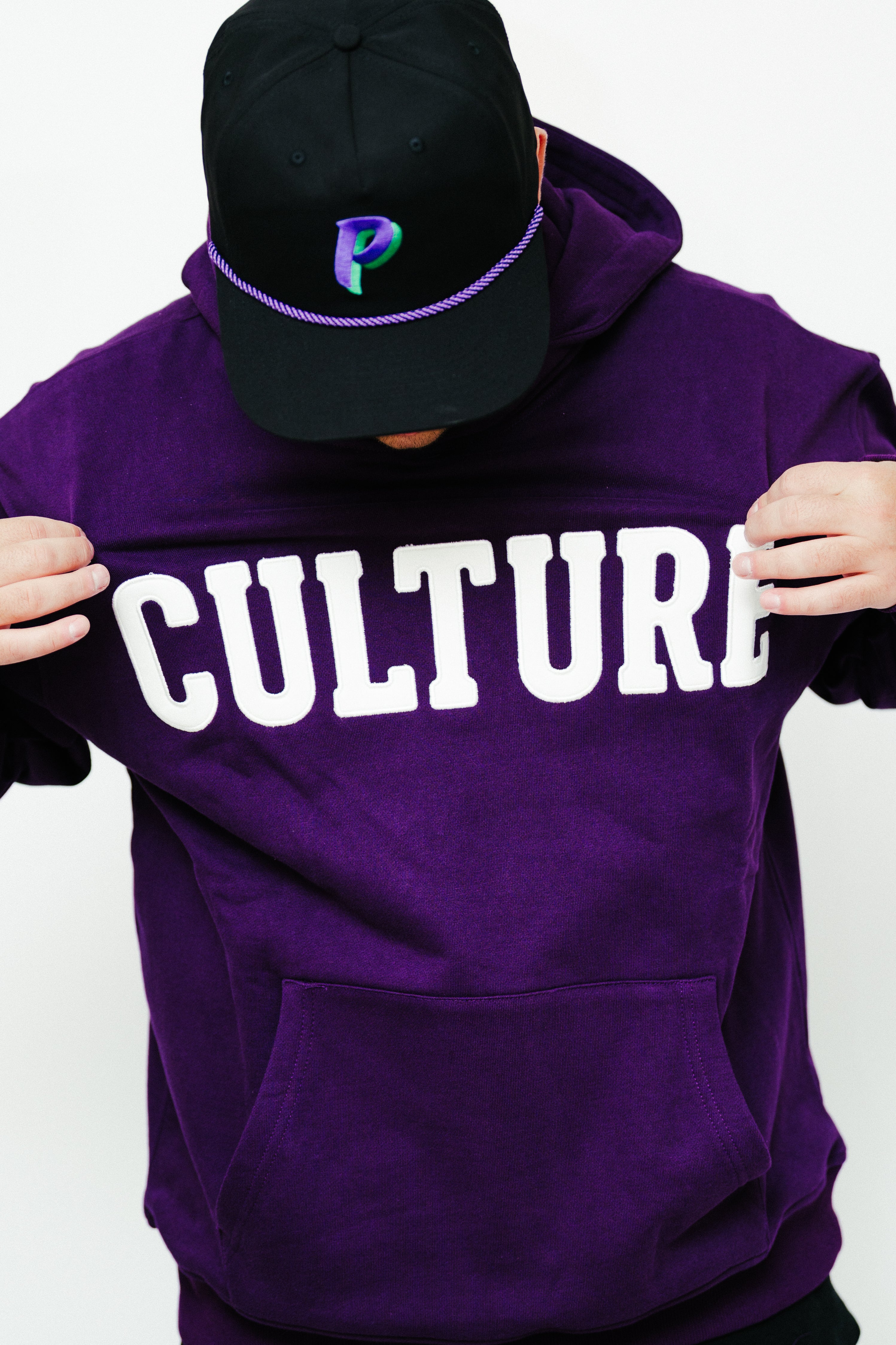 Royal Purple Culture Hoodie