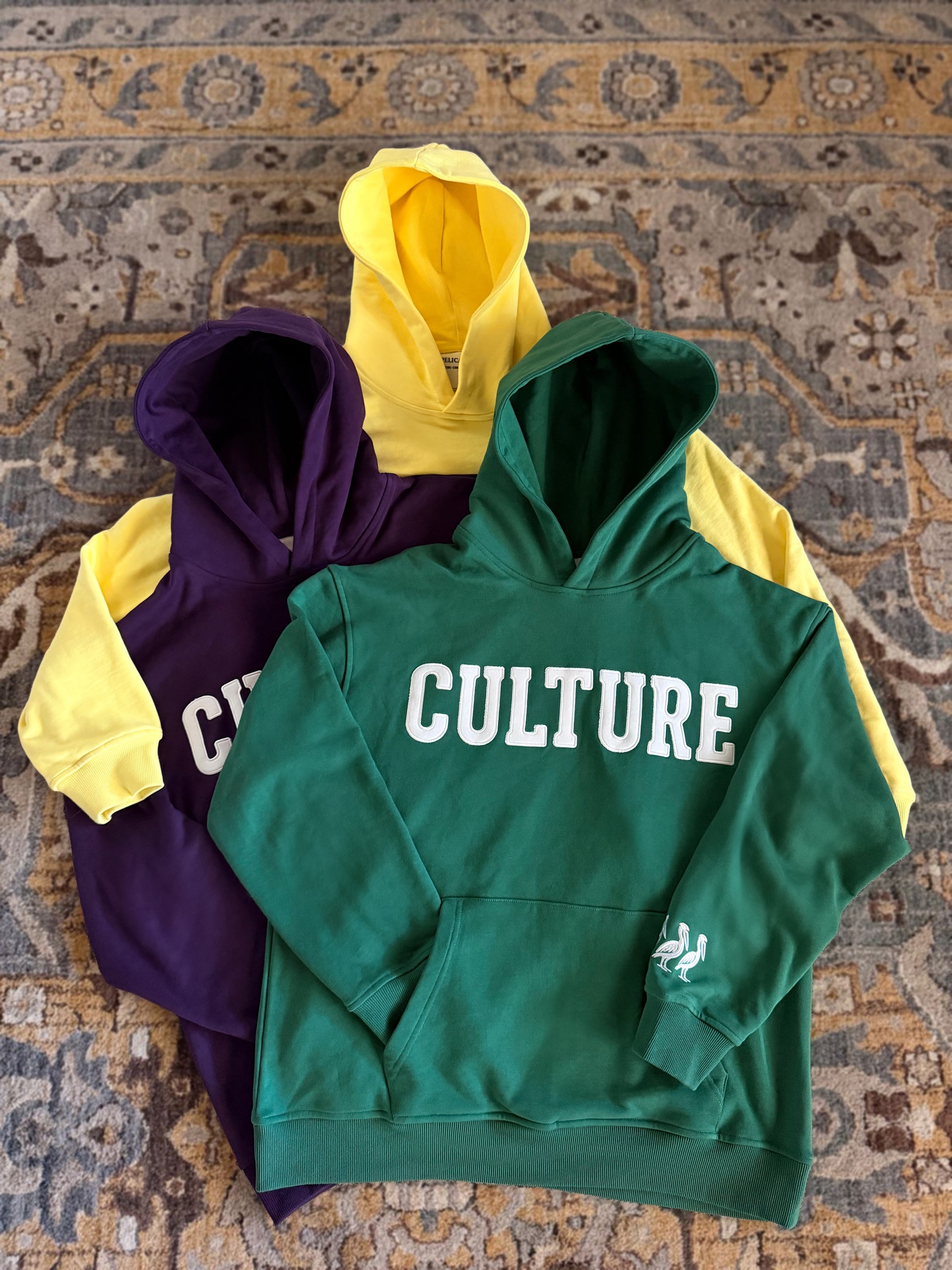 Culture Bayou Green Hoodie