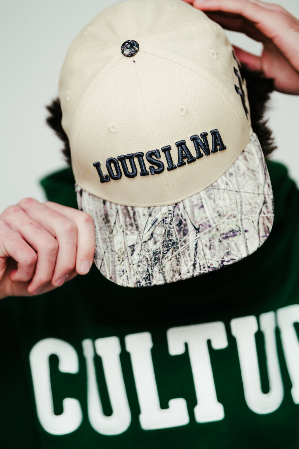Louisiana Heritage Camo Snapback