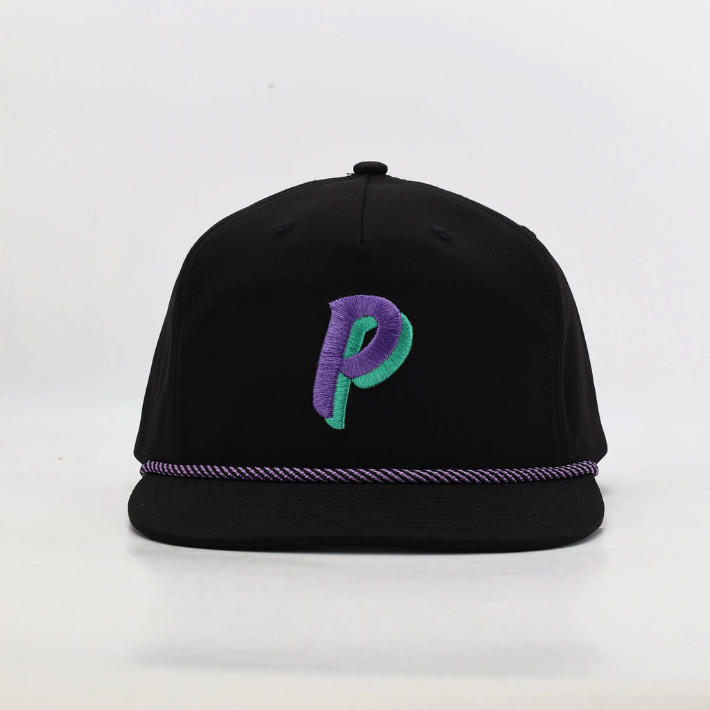 Signature Double P Rope Hat – Black